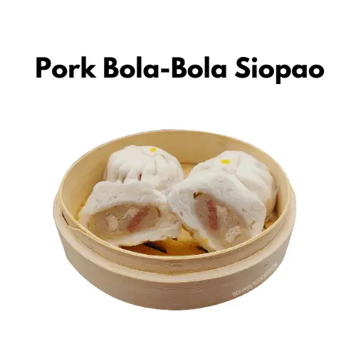 pork bola bola siopao